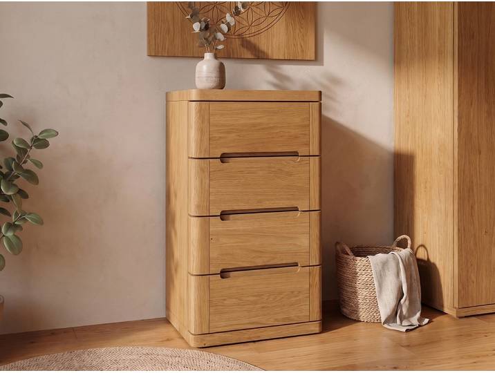 Eichenkommode „Ella“ 50 cm Massivholz Eiche