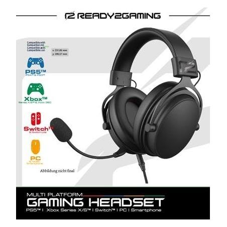 ready2gaming Multi Plattform Kabelgebundenes Gaming Headset (Kabelgebunden) (R2GMULTIHEADSET)