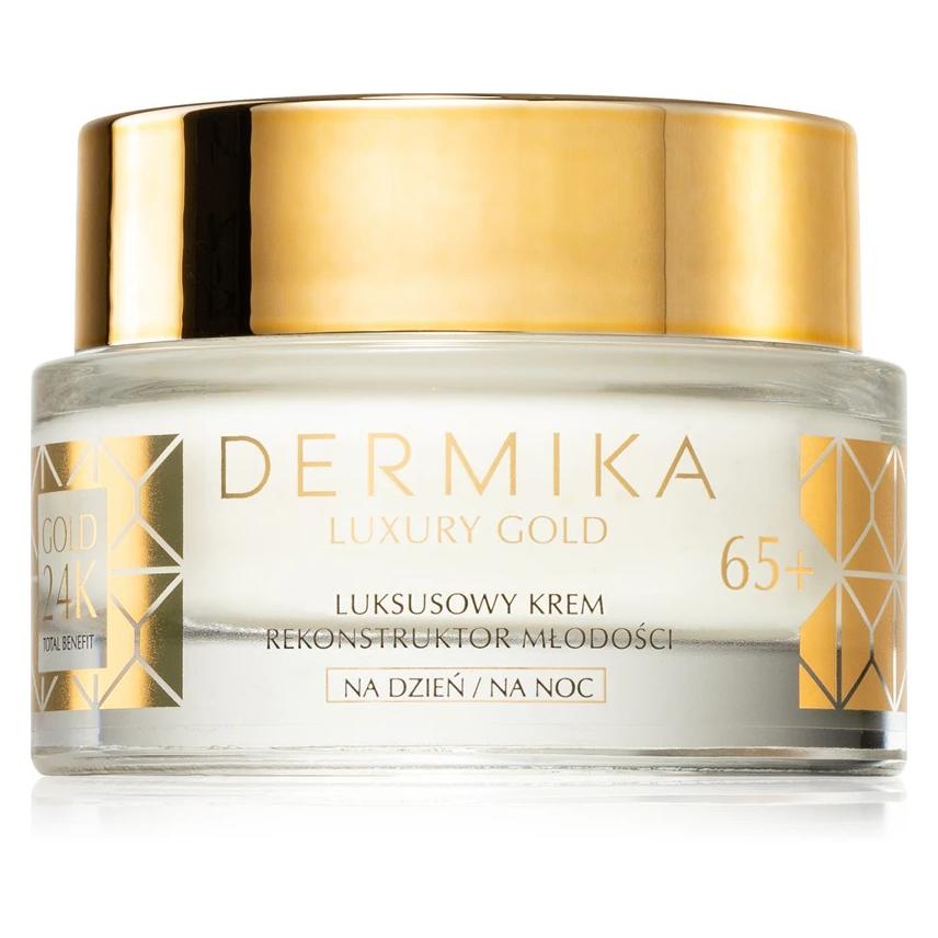Dermika Gold 24K Total Benefit Tages- und Nachtcremes, Augencreme, Crememaske (50 ml, Nachtcreme, Tagescreme) (43875002)