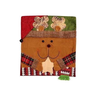 Newmooncrystals Christmas Decoration Chair Covers Christmas Figurine Chair Covers For Festive Home Decor elk