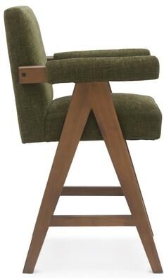 JL Contemporary Upholstered Counter Height Stools Single