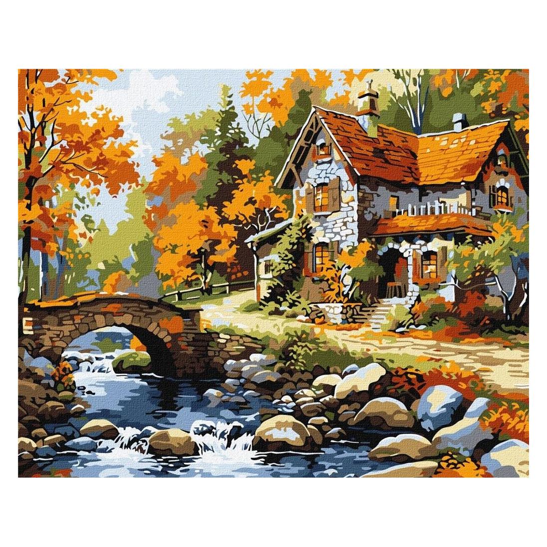 Ideyka Malen nach Zahlen - Harmonie der Natur 40x50cm (58224430)
