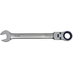 SW-Stahl, Schraubenschlüssel, S1597-17 Gelenk-Gabelringratschen- schlüssel 17 mm (17 mm)
