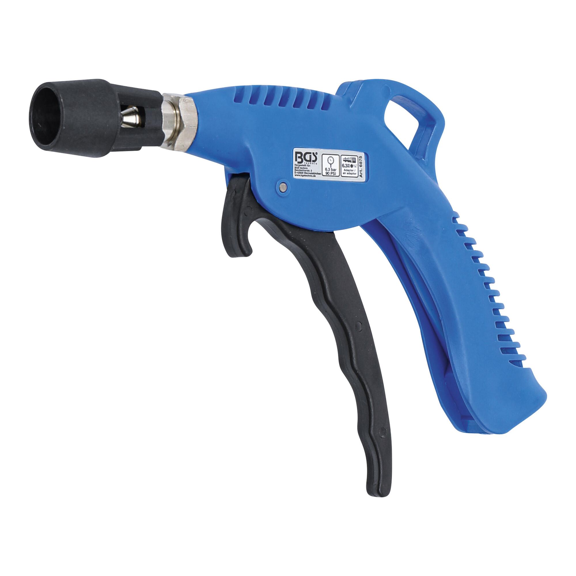 BGS Druckluft-Ausblaspistole 6875, mit Turbo Venturidüse ; BGS technic)