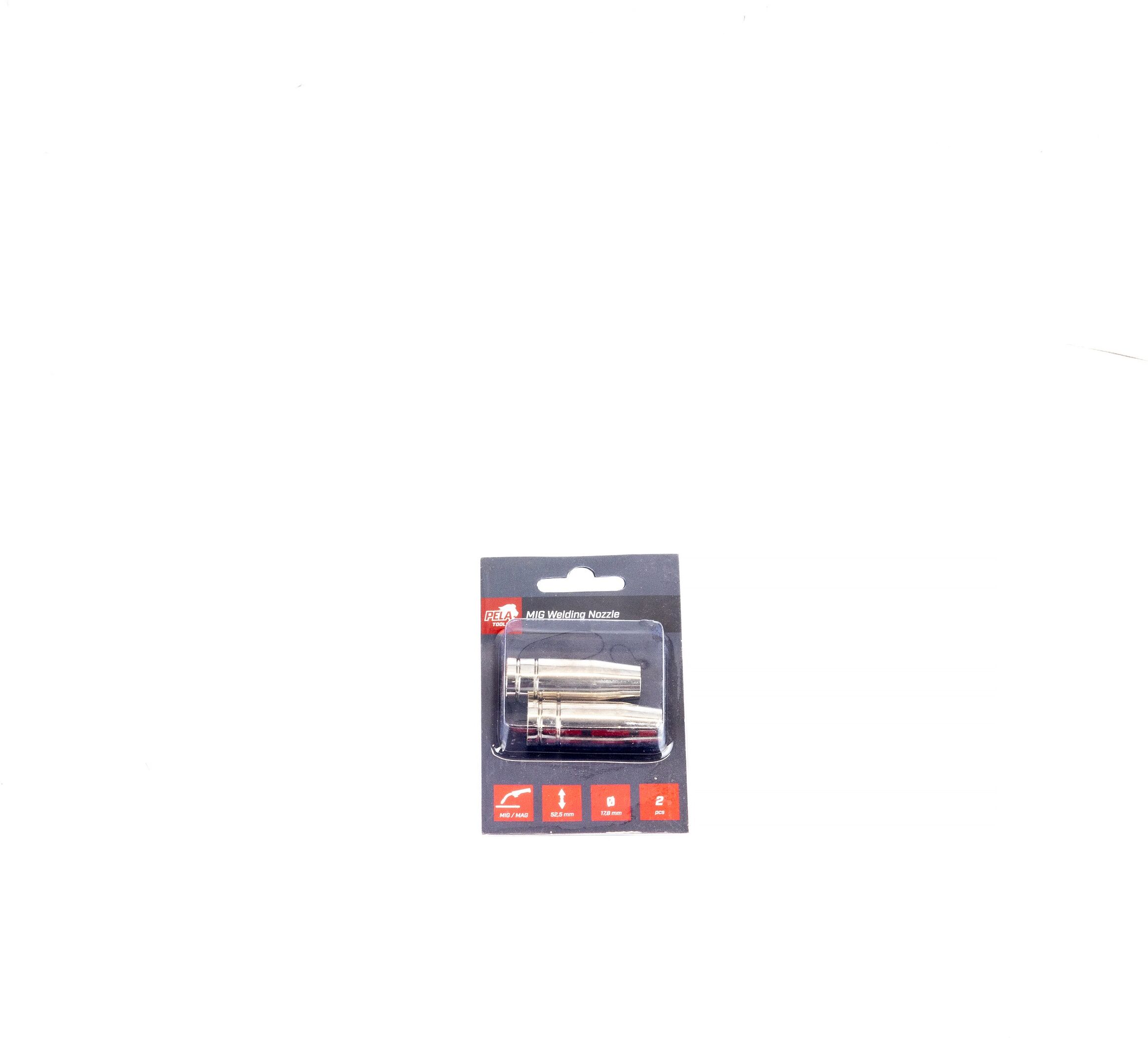PELA Munstycke koniskt till MIG 120F inverter, 2-pack