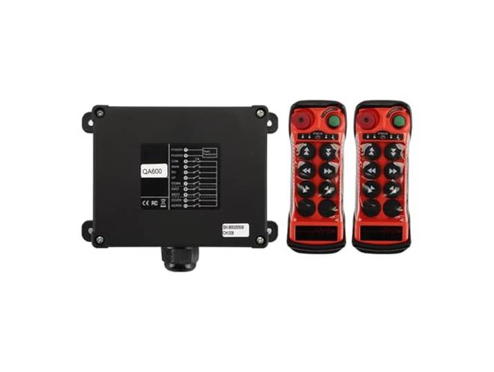 6 Tasten Single Speed ​​Industrial Wireless Radio Crane Fernbedienung Schalter Hebebühne Kran Lift Controller DC10-30(B,DC10-30V)