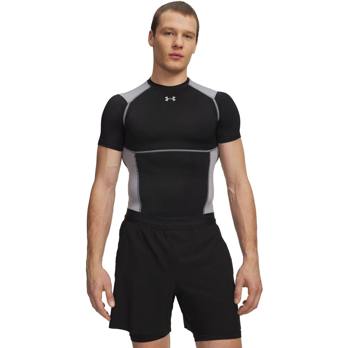Under Armour HG Elite Comp SS black reflective (008) 3XL 6015382-008001