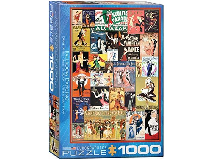Stijldansen 1000-delige puzzel