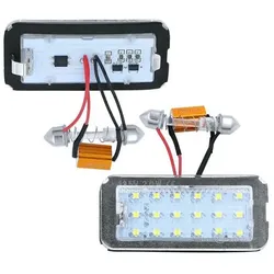 LED-Kennzeichenbeleuchtung passend für Fiat 500 500C nicht für 500L und 500X