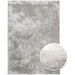 Teppich SILKY - Hellgrau - 80x150cm
