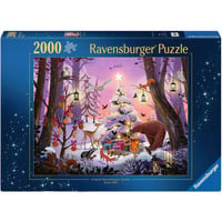 Puzzle - Weihnachten im Wald 2000 Teile