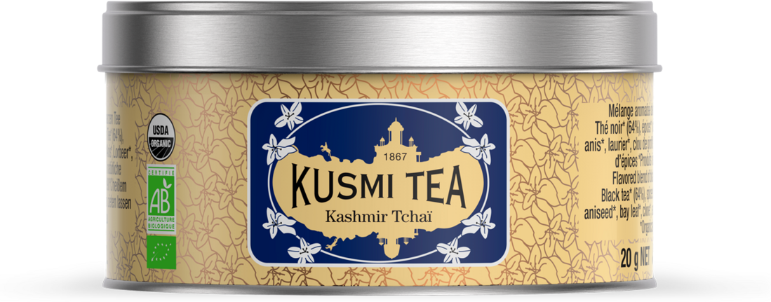 Kashmir Tchai - Schwarzer tee, gewürzen, bio - Kusmi Tea