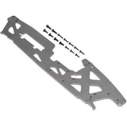 HPI TVP Chassis rechts grau 3mm Savage XL Octane