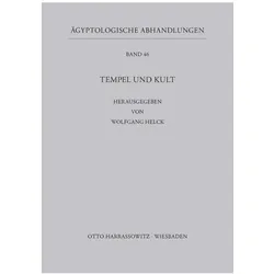 Tempel und Kult, Fachbücher von Wolfgang Helck