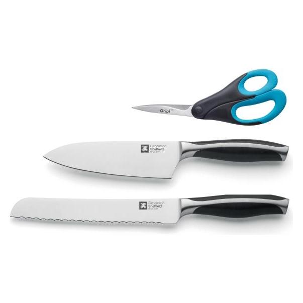 Richardson Sheffield Aspero - 3 pc knife set in mail order box (3 Stk., Messer) (R17500MBR623K)