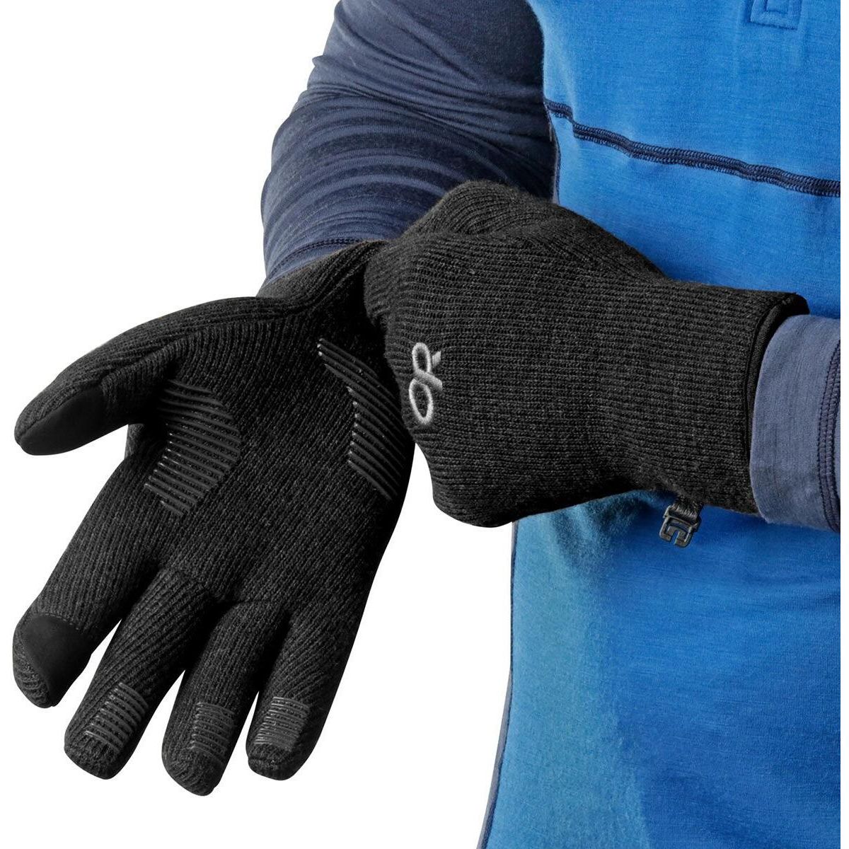 Outdoor Research Men's Flurry Sensor Gloves black (0001) XL 2448870001009