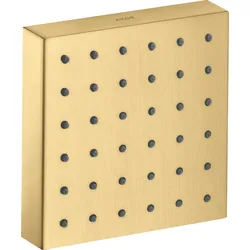 Hansgrohe AXOR ShowerSolutions Brausemodul 120/120 Unterputz eckig, Brushed Gold Optic