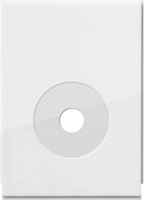 Gira Cache entrée de câble 1 module Système 55 blanc 106503 (106503)
