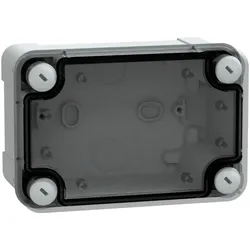 Schneider Electric NSYTBP1397T PC-Geh. IP66 IK08 RAL7035 In.H125B80T65Auß.H138B93T72 transp. Abdeckung H20  - 2 Stück