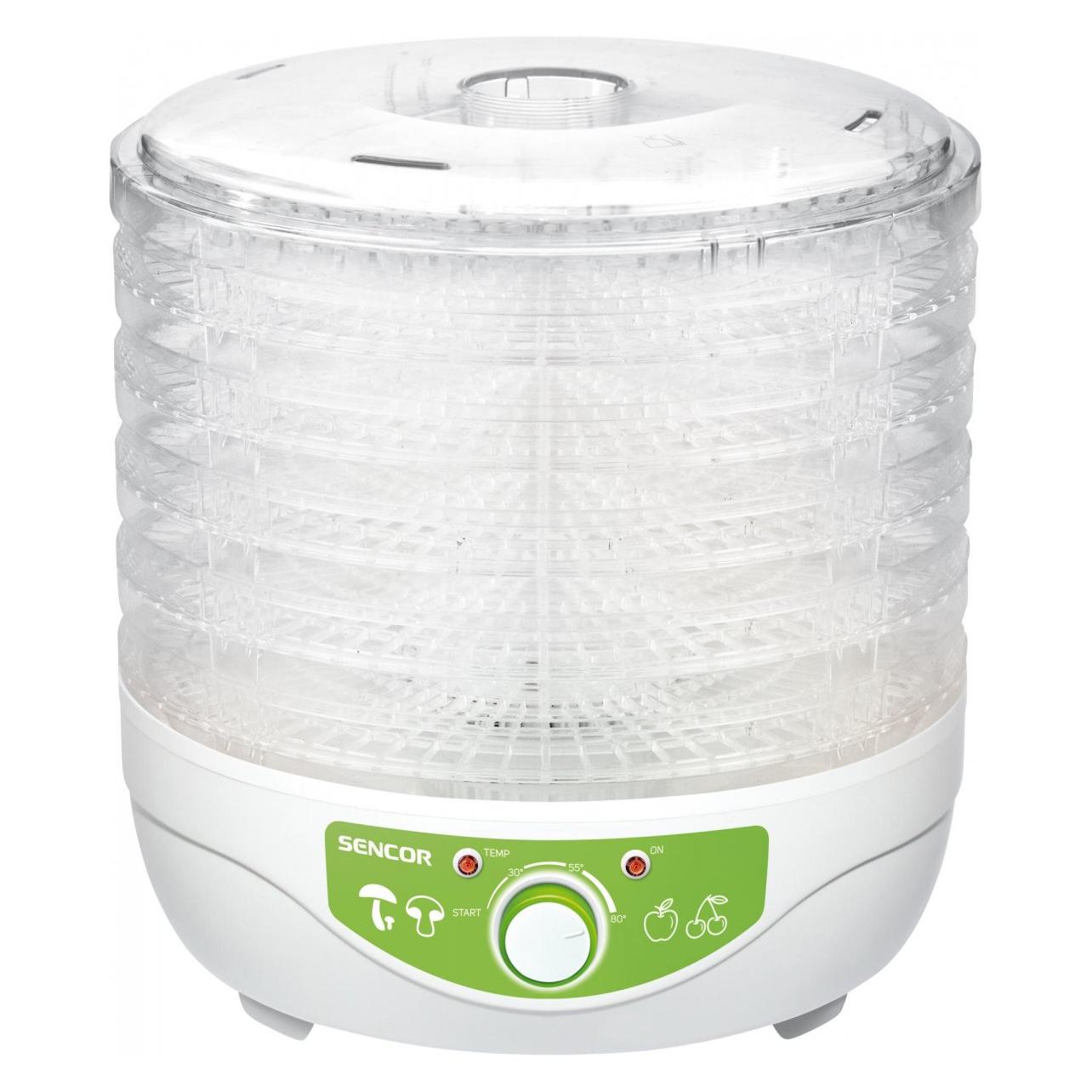 Senco 41006106 SFD 790WH Dörrgerät mit der Temperaturregelung für-Klötzen, Pflaumen, Aprikosen (SFD 790WH)