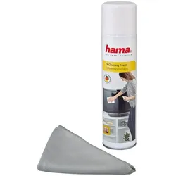 Hama TV-Reinigungsschaum mit Tuch weiß