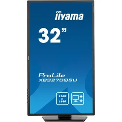iiyama 31.5IN IPS PANEL 2560X1440 100HZ 3MS 250CDM2 1200:1 TYPICAL (2560 x 1440 Pixel, 31.50"), Monitor, Schwarz