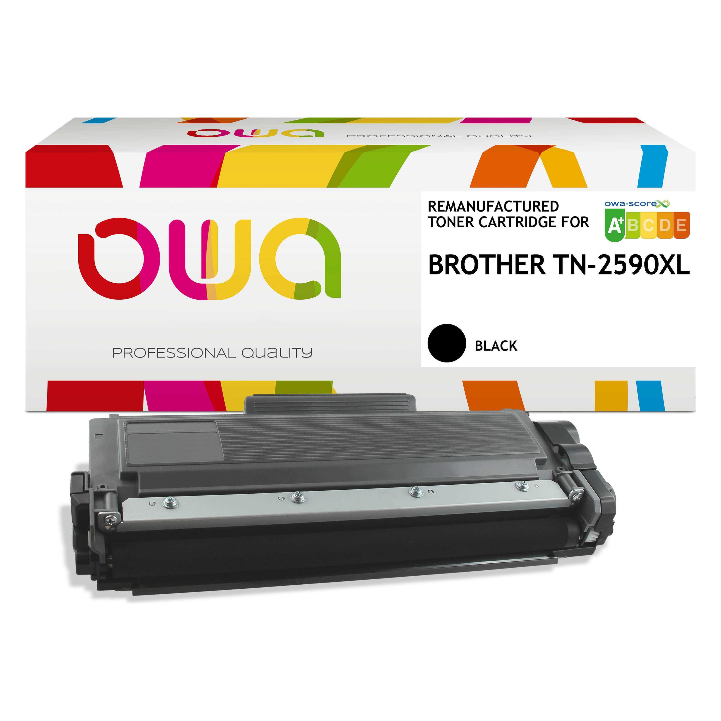 Armor OWA OWA Armor Toner kompatibel mit Brother TN-2590XL, schwarz, 3000 Seiten. (BK) (K16648OW)