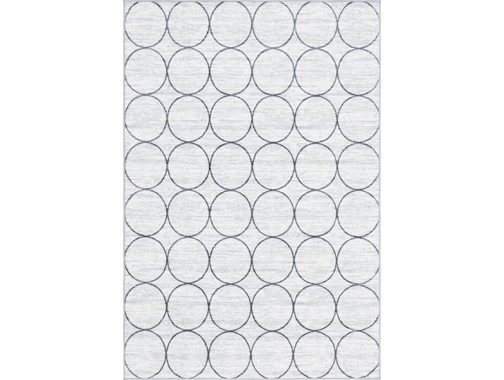 Myflair Möbel & Accessoires Titan Trellis, LAGERRÄUMUNG rechteckig 13 mm Höhe Kurzflor, gewebt, modernes Design, Motiv Kreise