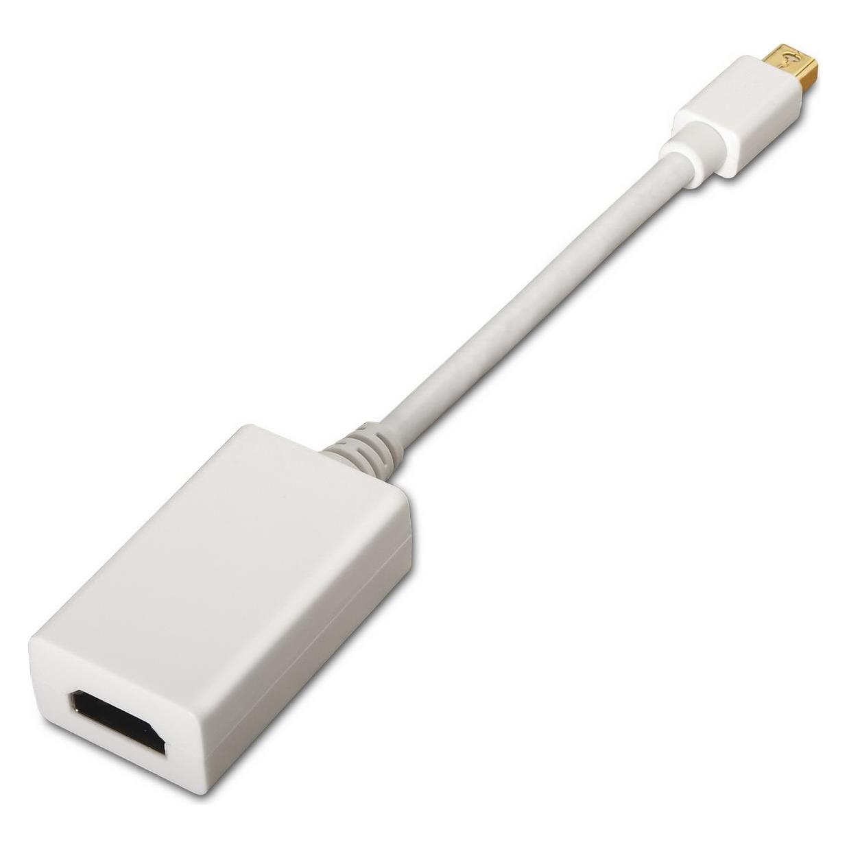 Aisens A125-0138 Videokabel-Adapter 0,15 m Mini DisplayPort HDMI Weiss (0.15 m) (A125-0138)