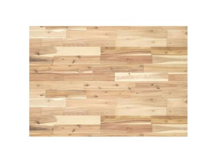 GFDWPUY Akazienholz Tischplatte Rechteckig 120x70x4 cm Unbehandelt Massivholz, Pflegeleicht, Vielseitig für Esszimmer, Küche, Büro