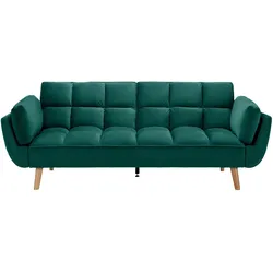 Schlafsofa Cora Grün Samt