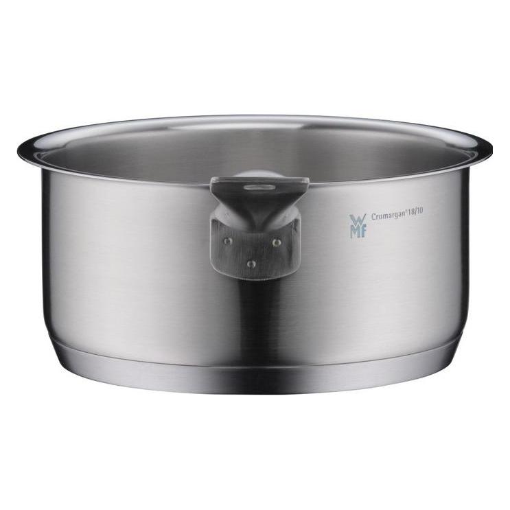 WMF Stielkasserolle GOURMET PLUS platin (Kochtopf, Edelstahl, 16 x 8 cm) (07.2616.6031)