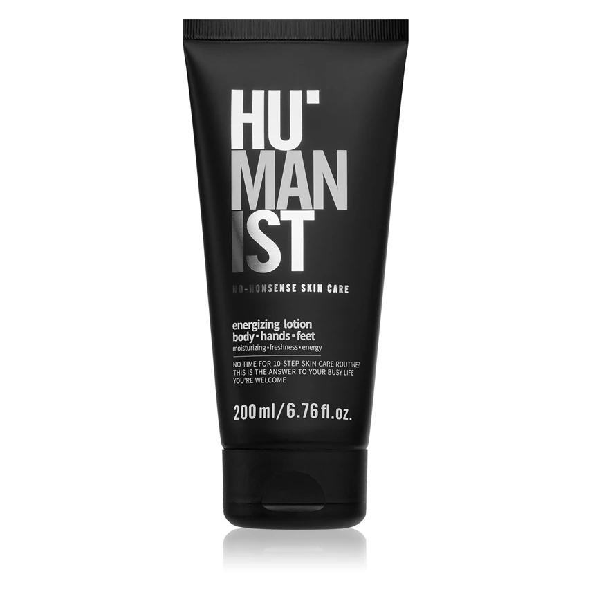 Delia Cosmetics HUMANIST Men's Care Energizing Lotion Body Hands Feet Elasticize Regenerate Nourish Smooths Refreshe (200 ml) (52254549)