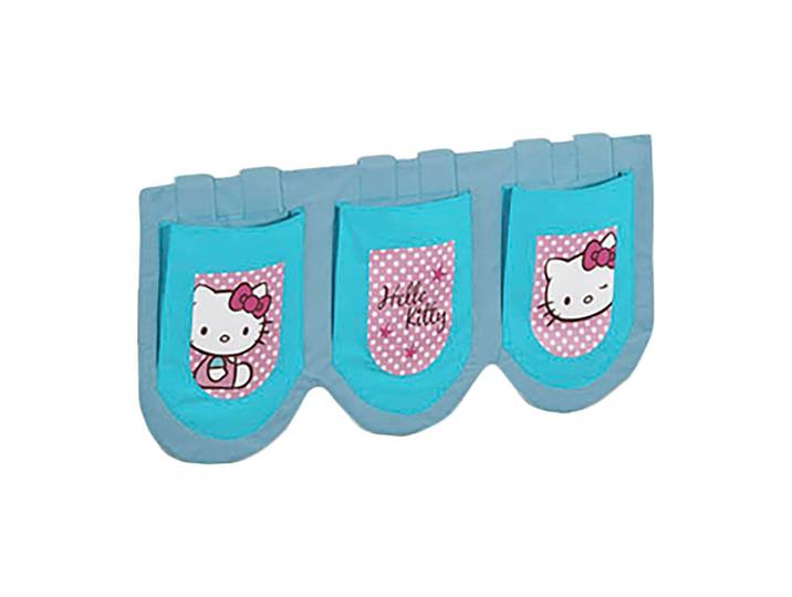 Poche rangement pour lit 85 x 41 x 0cm Turquoise/Turquoise