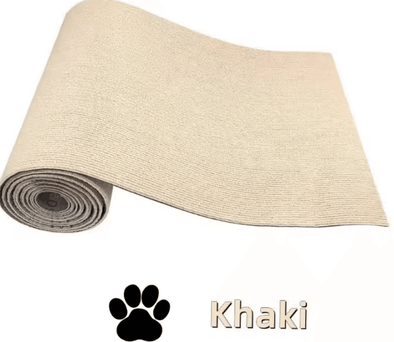 Inspire Curations ClawShield DIY Cat Scratch Protector Mat khaki 40x100cm