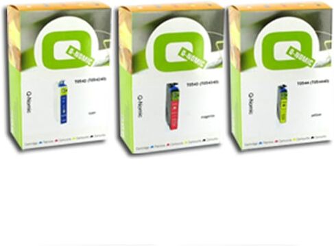 Q-Nomic Pack Cartuchos T0540 serie (cian+ magenta+ amarillo)