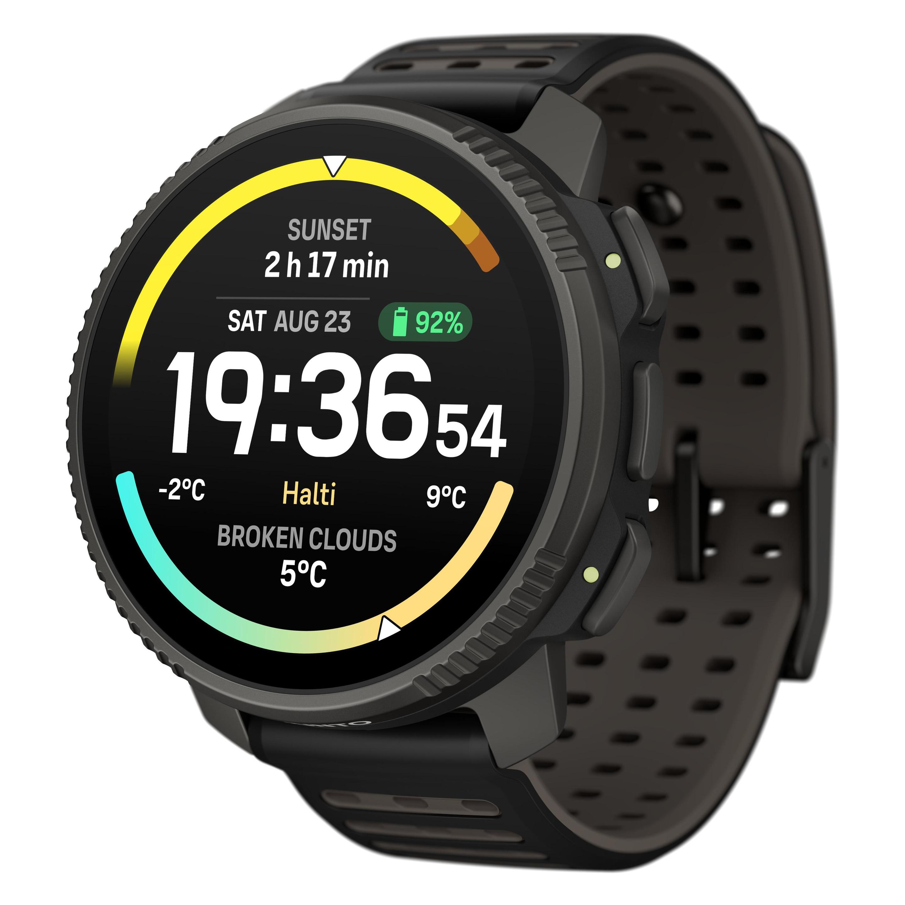 Suunto Vertical 2 (49 mm, Titan, Schwarz, ohne SIM) (SS051208000)