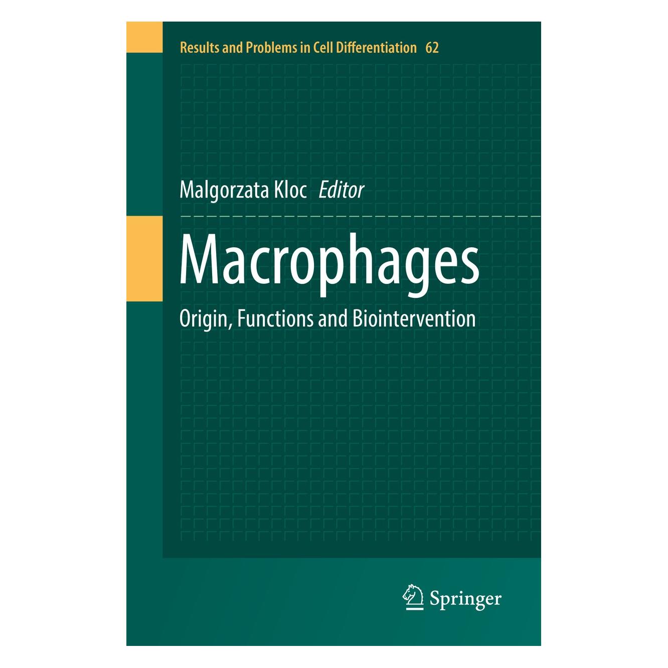 Springer Macrophages (Englisch, Hardcover, Malgorzata Kloc) (9783319540894)