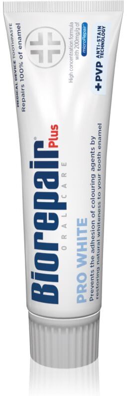 Biorepair Plus Pro White dentifrice blanchissant 75 ml