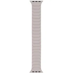 Neues Armband für die Smartwatch GlacierX Silicone Magnetic ExoStripe Mint Cream für Apple Watch 38/40/41mm Minze-Sahne