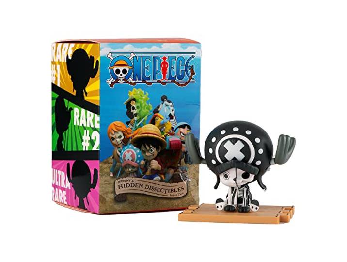 Hidden Dissectibles van Mighty Jaxx Freeny: One Piece Serie 2 Blinde doos met speelgoedfiguren om te verzamelen Eén pakket bevat een willekeurig gekozen personage