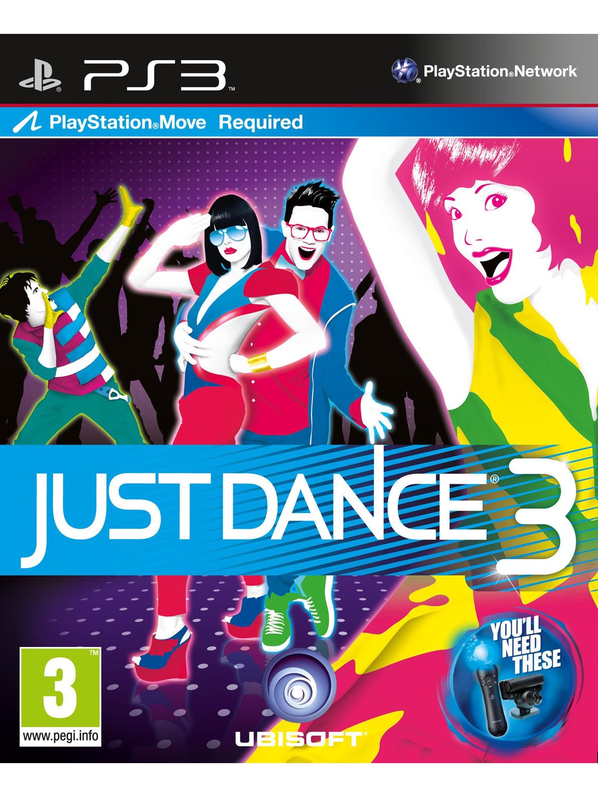Just Dance 3 - Sony PlayStation 3 - Musik - PEGI 3
