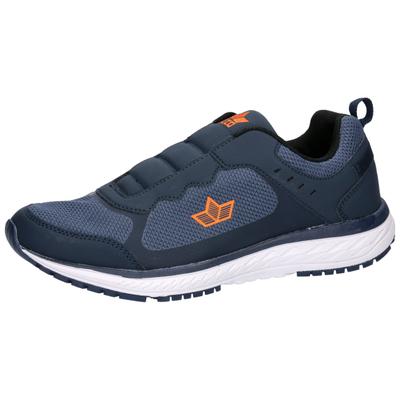 Slipper LICO "Freizeitschuh Arman Slipper", Herren, Gr. 44, blau, Synthetik, Schuhe Slipper