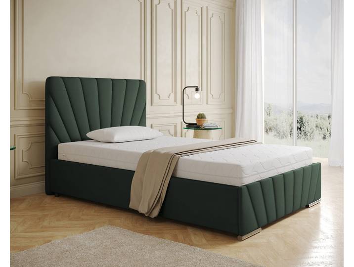 Ray 120x200 Polsterbett Stoff - Fancy 39