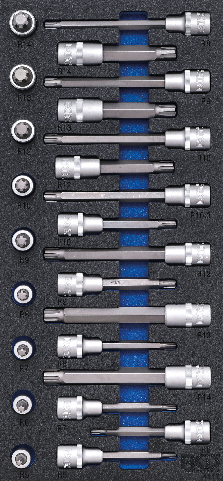 BGS Technic Bitset 1/3 Gereedschapskist