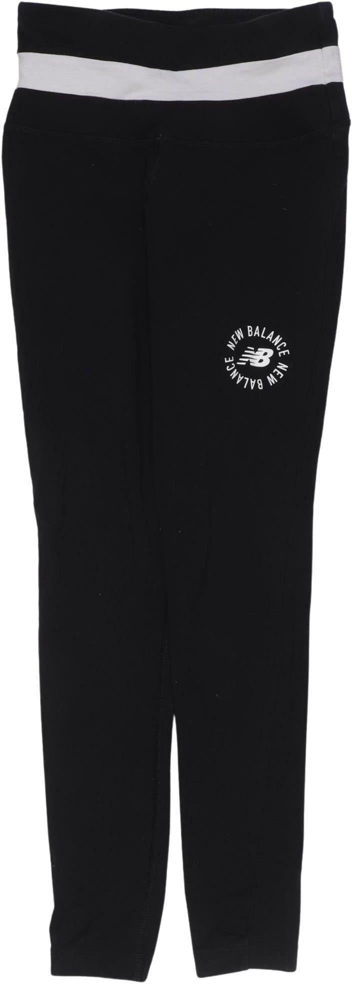 New Balance Damen Stoffhose, Schwarz, Gr. W24, kein / Etikett - Second Hand