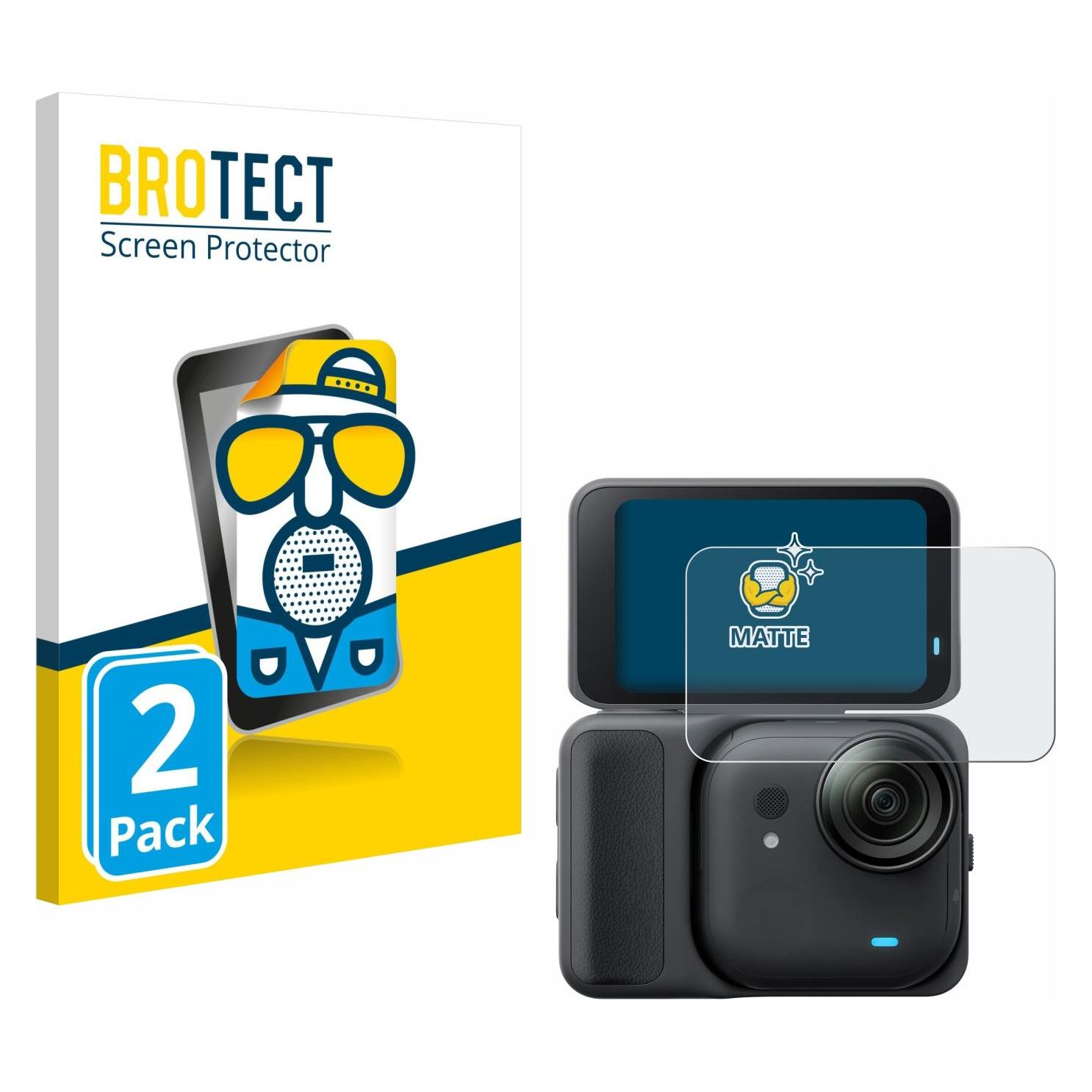 Brotect Entspiegelungsfolie für Insta360 Go Ultra Displayschutz Displayschutzfolie Folie Matt (1960305)