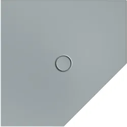 BetteFloor Caro Fünfeck-Duschwanne, 1000x1000mm, 7211-412, Farbe: Quartz
