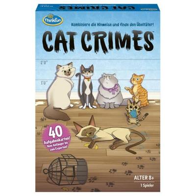 ThinkFun Cat Crimes - Logikspiel ab 8 Jahre