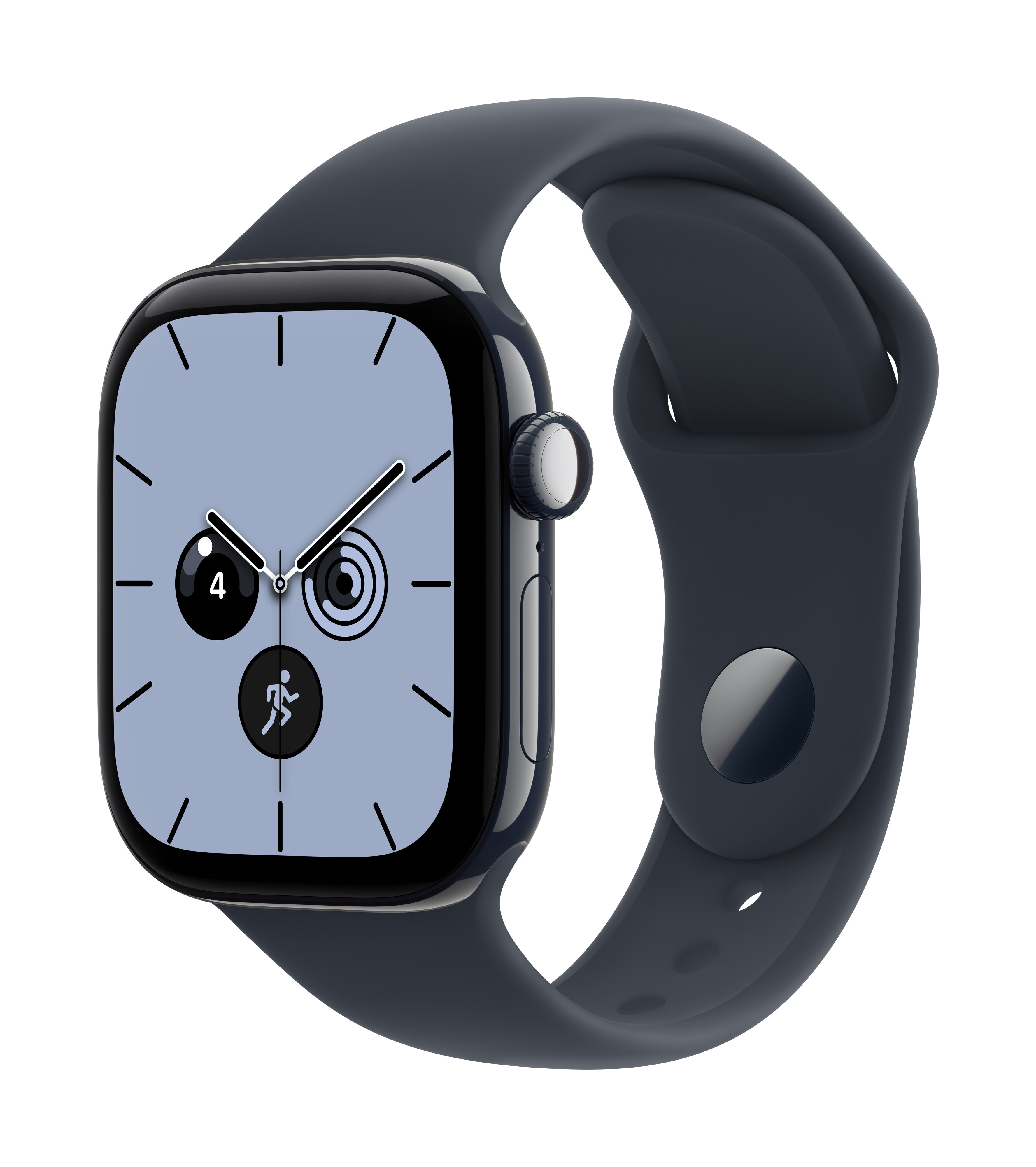 Apple Watch Series 12 GPS + Cellular 42mm Night Blue Ceramic Case with Navy Blue Sport Band - M/L MJH04ZR/A